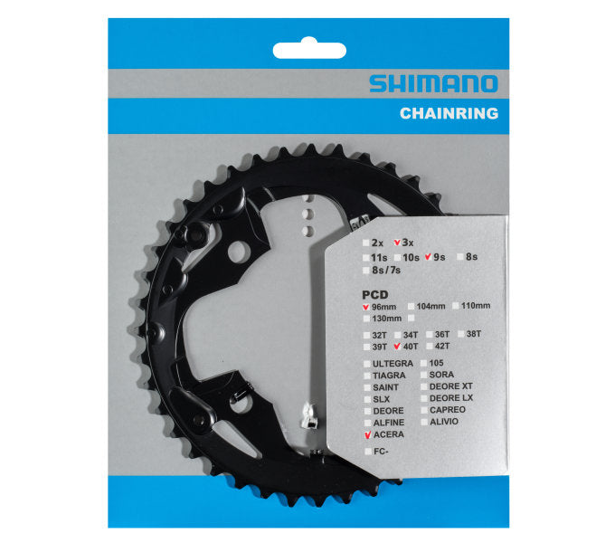 Shimano Chainring 40T Acera FC-M3000 9 greičiai