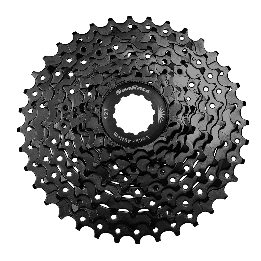 Cassette sunrace 9 vitesses CSM98 11-36T noir