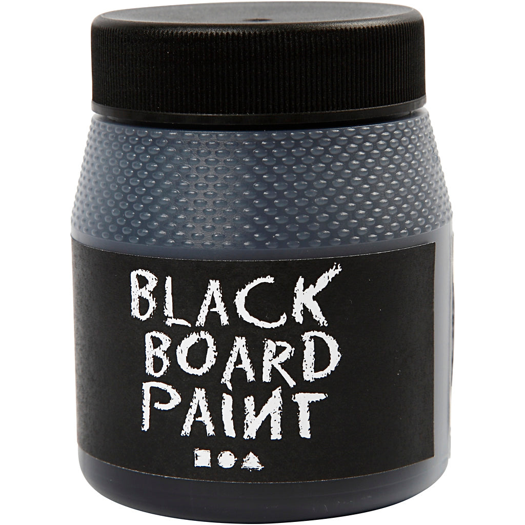 Pintura de pizarra - negro, 250 ml
