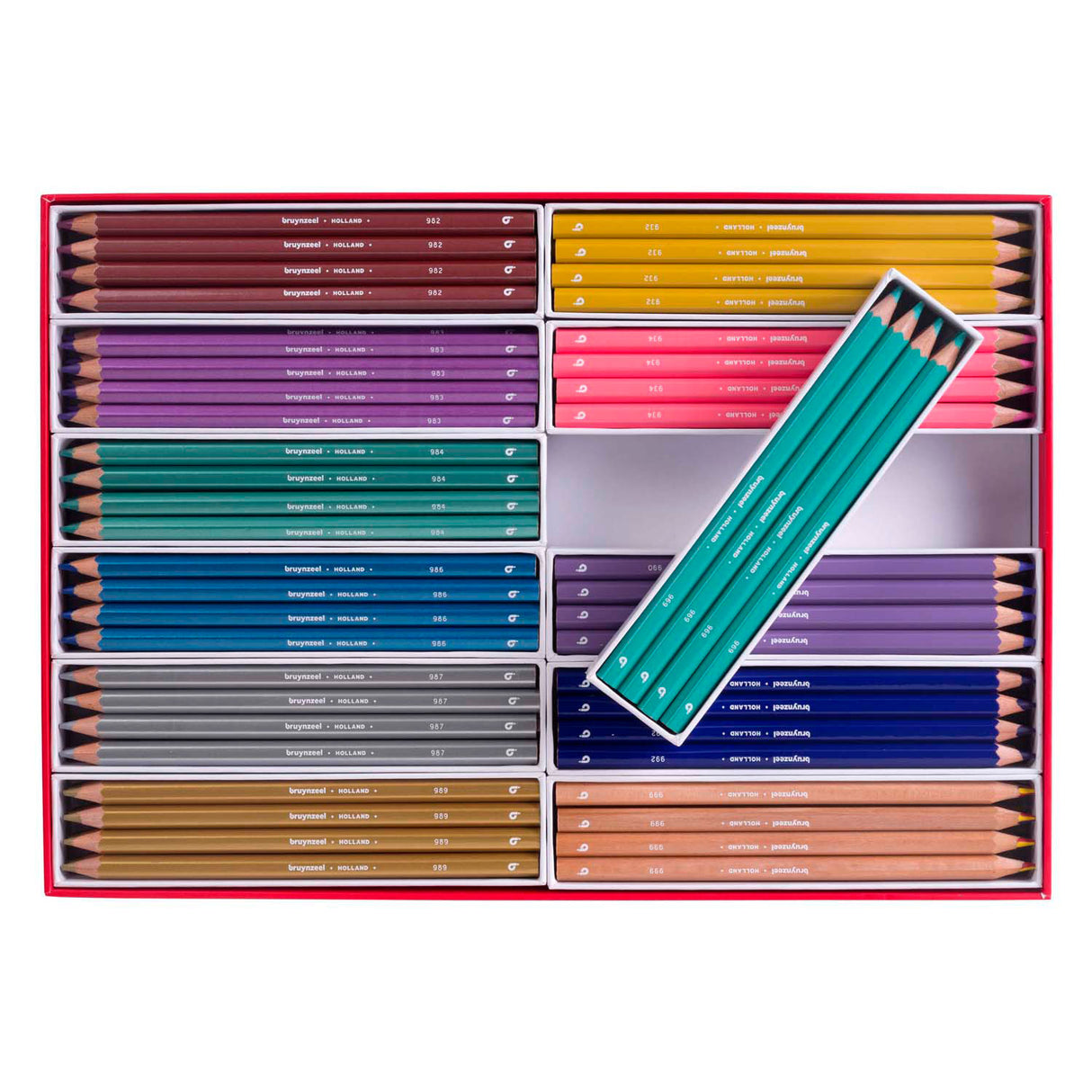 Bruynzeel Megafarbene Bleistift Set Metallic Trend Farben