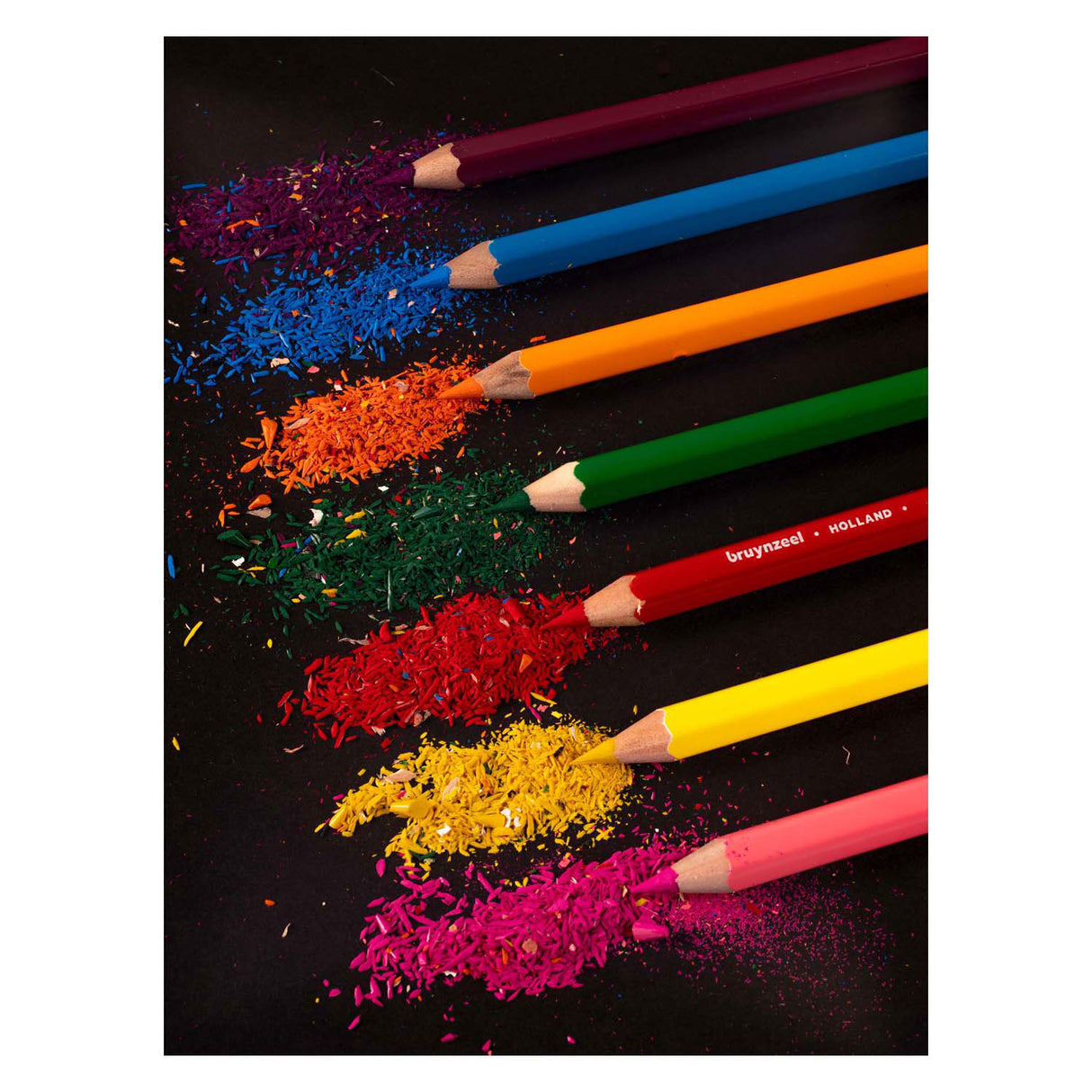 Bruynzeel Mega -farbige Stifte können mit 48 Farben