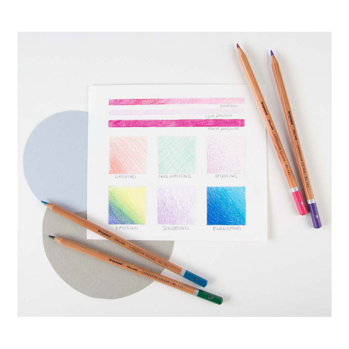 Bruynzeel colored pencils 36pcs expression