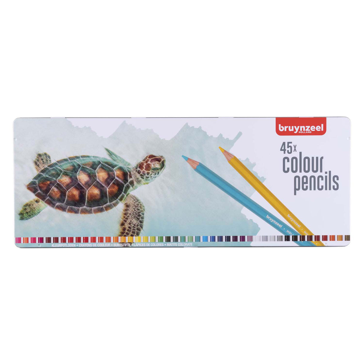 Bruynzeel Turtle peut 45 crayons de couleur