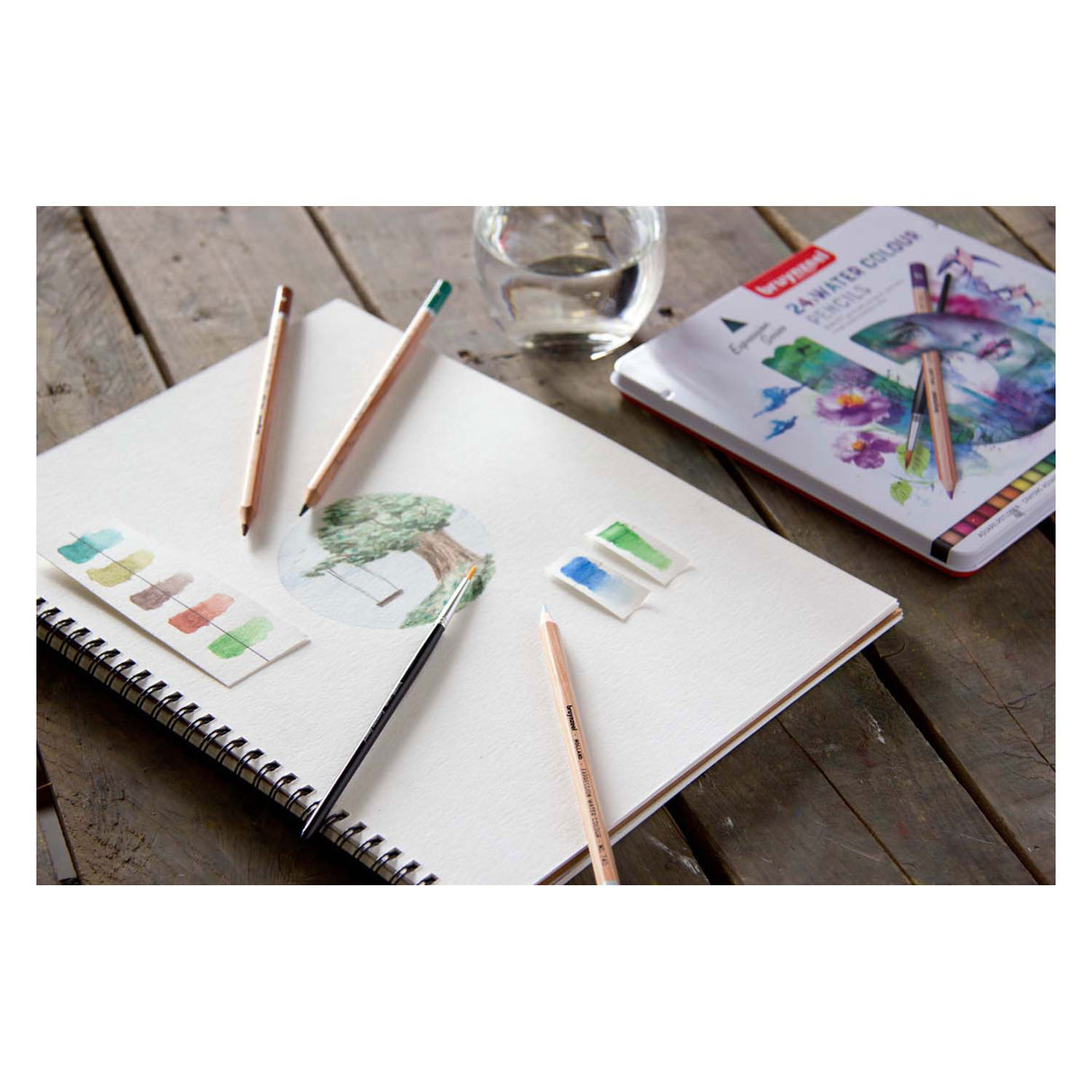 Bruynzeel Expression Aquarel Stifte Blik 24