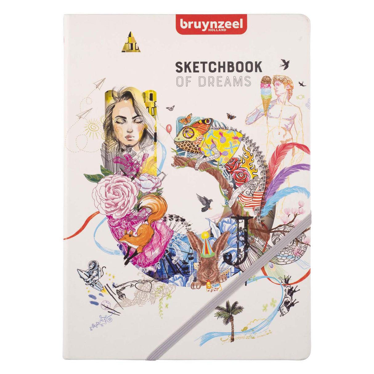 Bruynzeel Creatives Sketch Notebook A4 140gm 80 Sheets