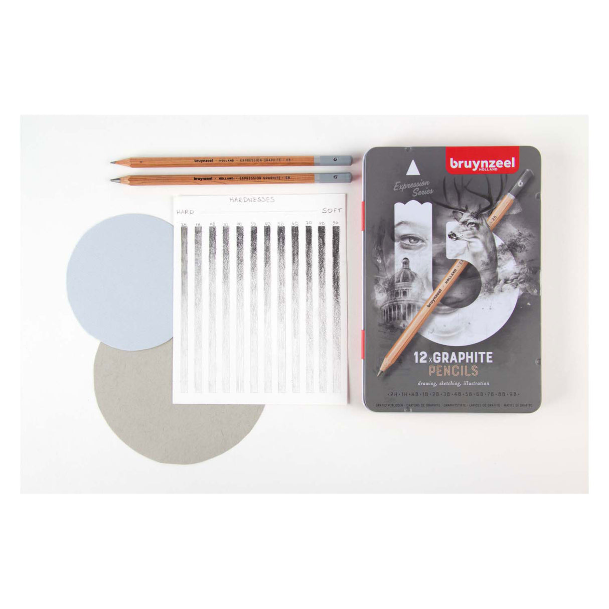 Bruynzeel Expression Graphitstifte Dose 12