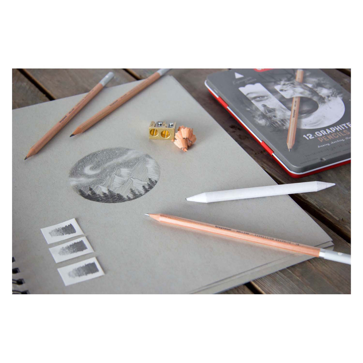 Bruynzeel Expression Graphitstifte Blik 12