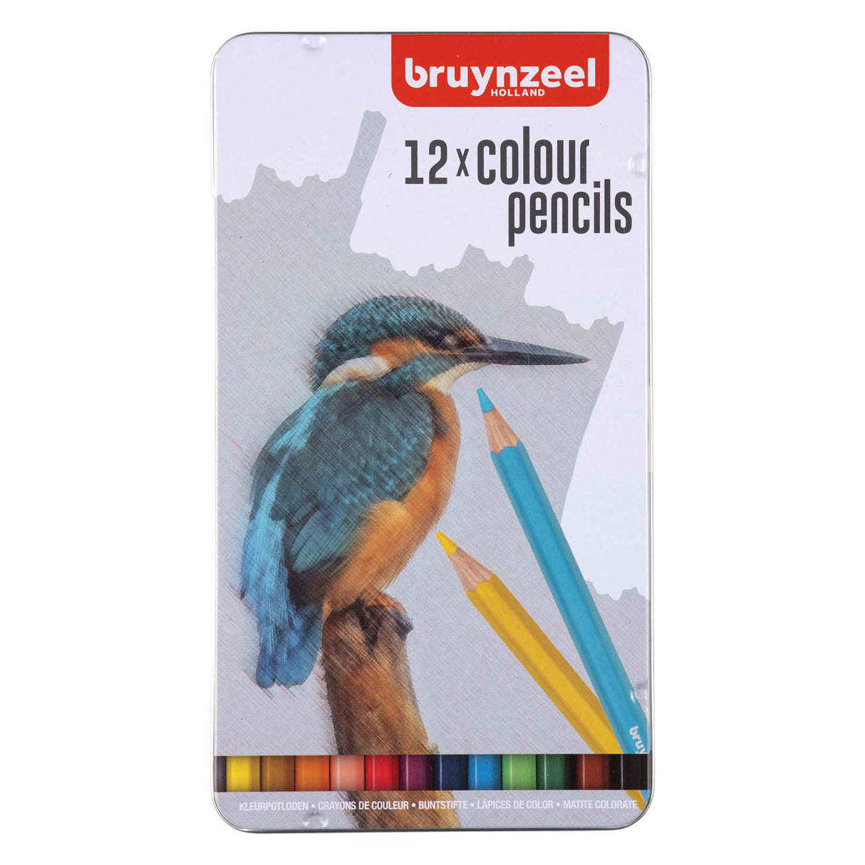 Bruynzeel 12 Bliksters - Kingfisher Farbige Stifte