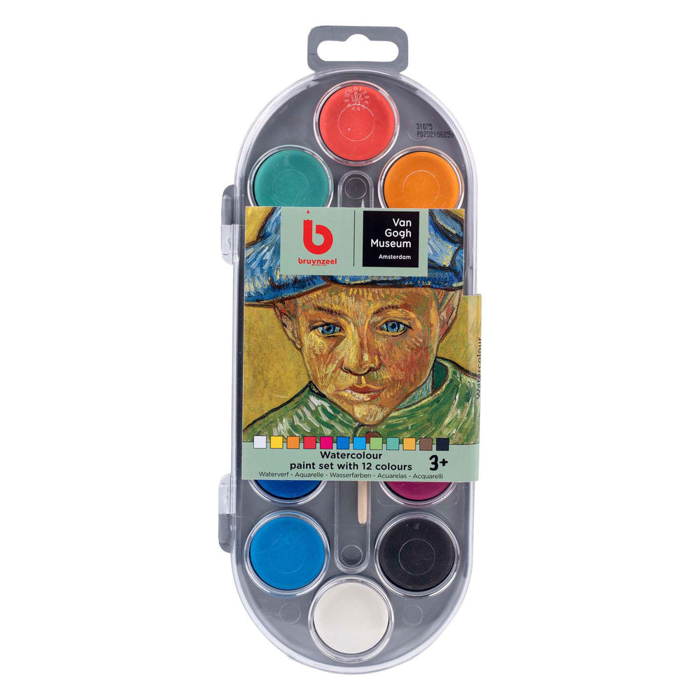 Bruynzeel Xvan Gogh Museum Aquarel Paint with Brush