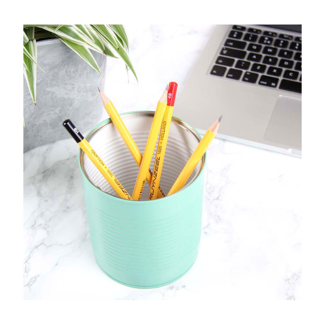 Bruynzeel adolescentes Burotek Blik 6 lápices de grafito