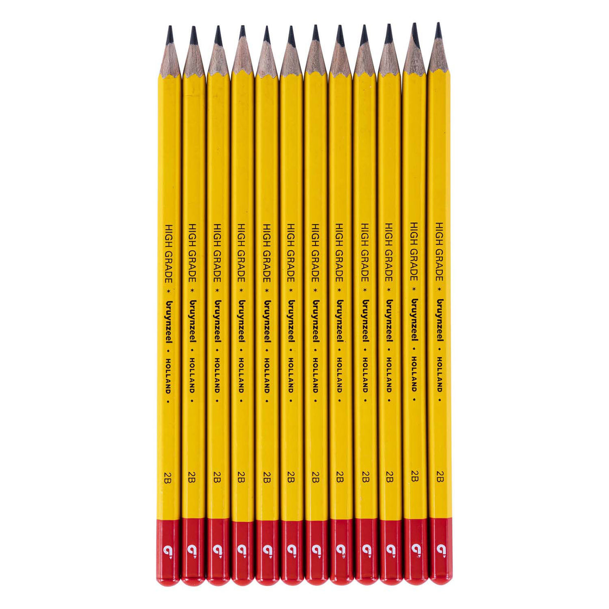 Bruynzeel burotek 2b graphite pencil