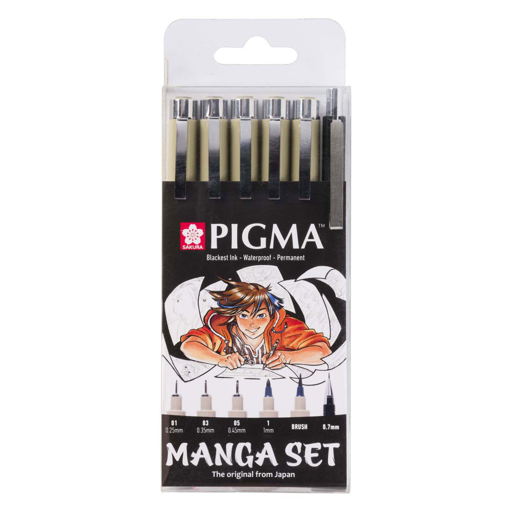 Sakura edinstvena manga kolekcija 6 Pigma Micron