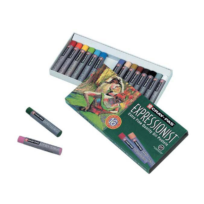 Sakura cray-pas expressionist set of 16 oil pastels