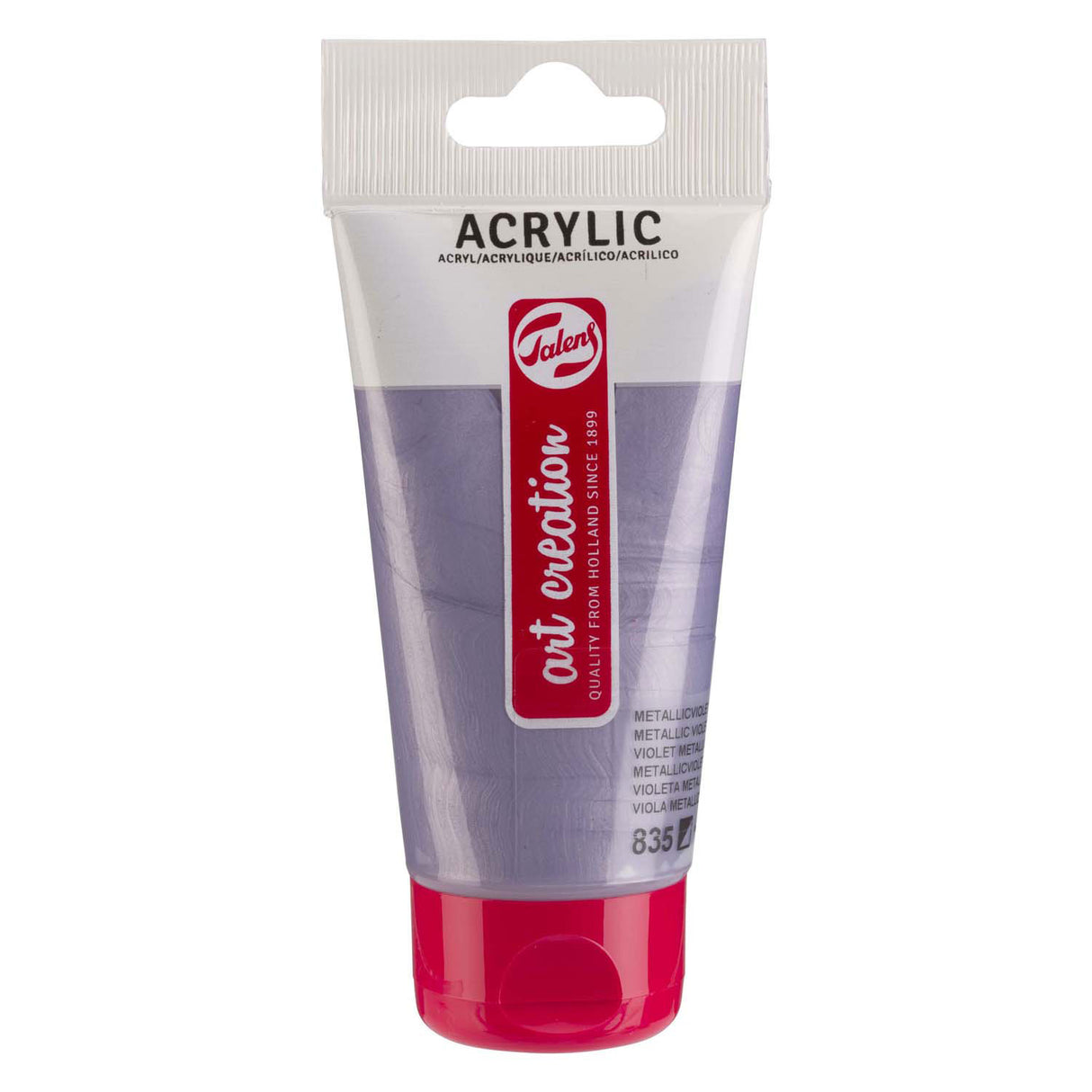Pintura acrílica Talens art Creation tubo 75ml violeta metalizado 835