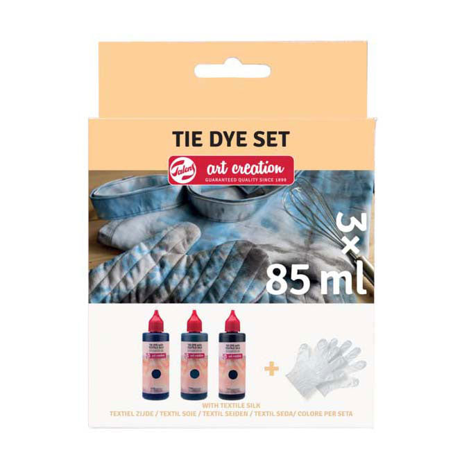 Talens Art Creation Tie-Dye Set negro, 3x85 ml