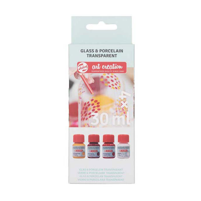 Talens Art Creation Glass Porcelana Intransp. 4x30 ml de rosafrost
