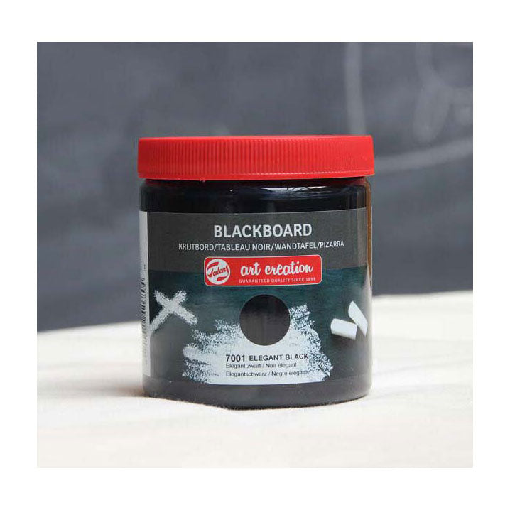 Talens art création tableau tableau pot 250ml noir élégant 7001