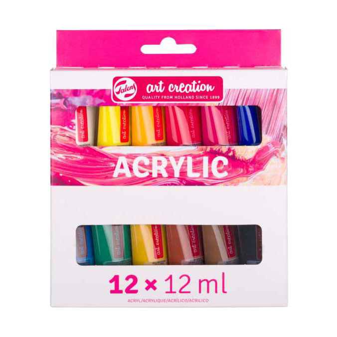 Talens art creation acrylic paint set, 12x12ml