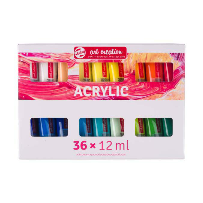 Talens art creation acrylic paint set, 36x12ml
