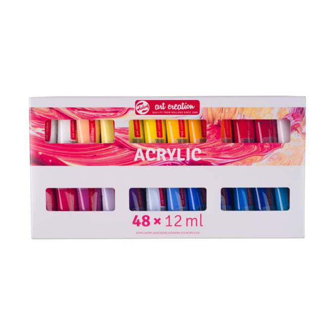 Talens Art Creation acrylic paint set, 48x12ml