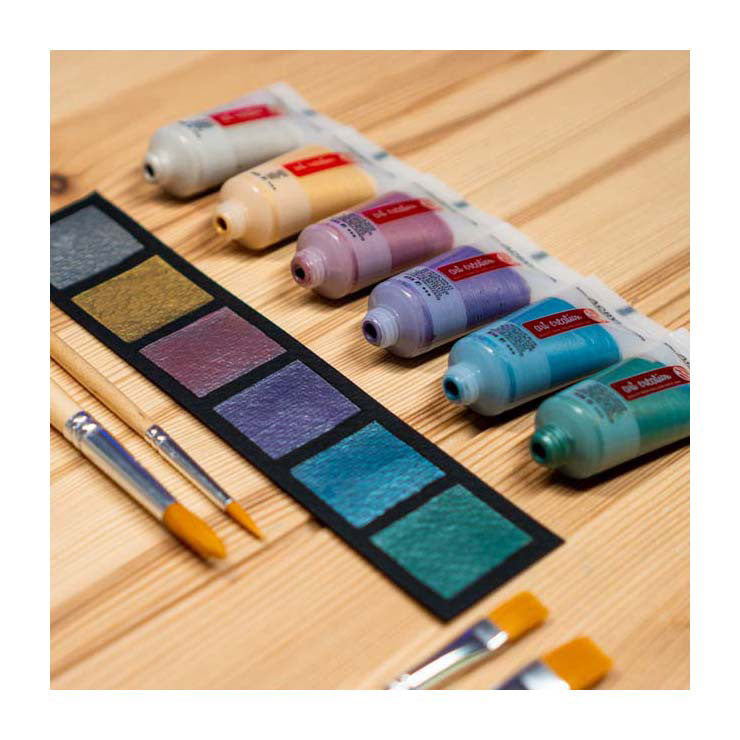 Talens art creation acrylic paint set metallic, 6x12ml