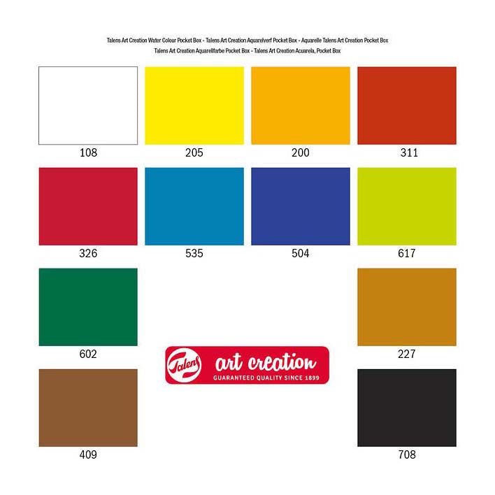 Talens Art Creation Aquarellfarben-Taschenbox