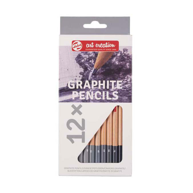 Talens konst skapande grafitpennor set 12