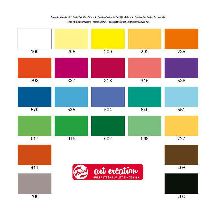 Talens Art Creation Soft-Pastell-Set 24