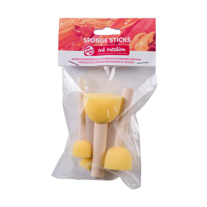 Talens art creation sponge sticks set of 4