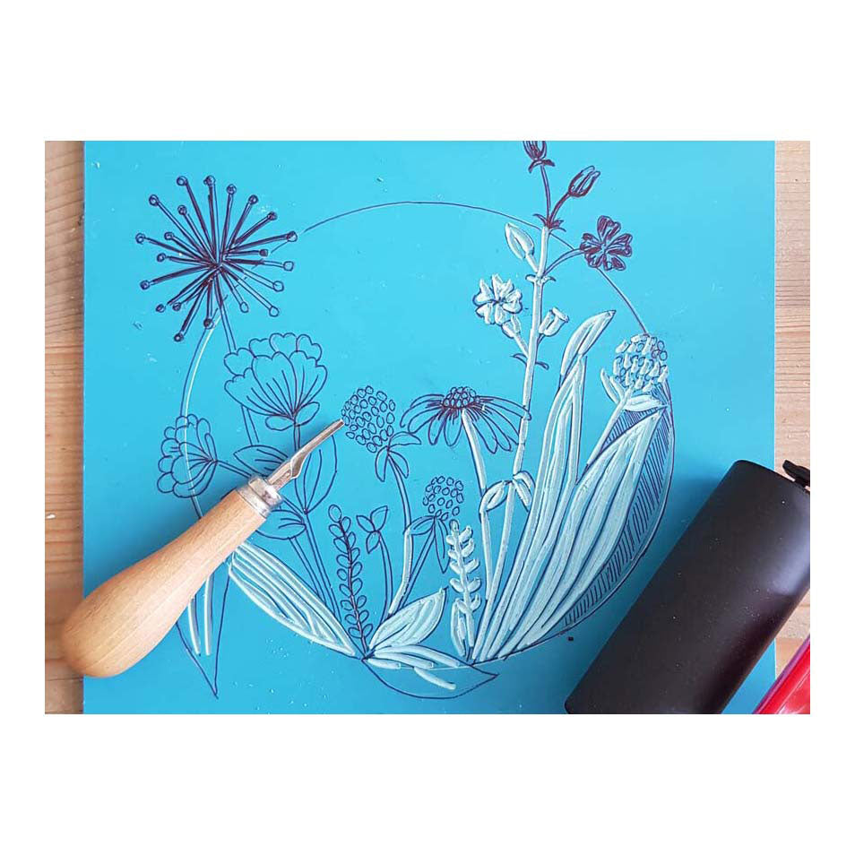 Talens art creation soft linoleum sheet 10x15cm