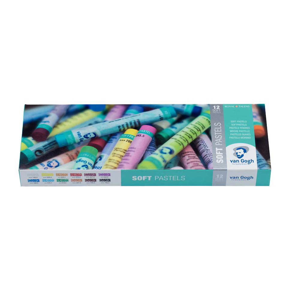 Bruynzeel van Gogh Softpastels Starter -Set mit 12 Farben