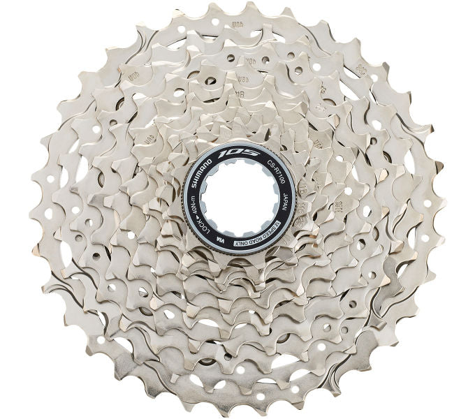 Shimano cassette 105 cs-r7101 cs-hg710, cas.sprocket shim.105 cs-r7100 11-34t di2+mech.