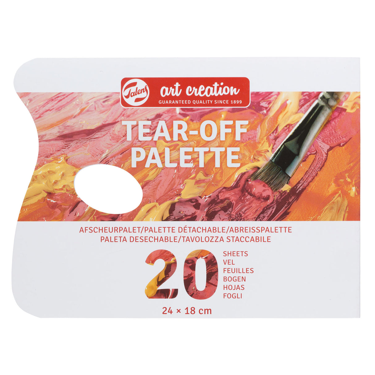 Talen's tear-off palette