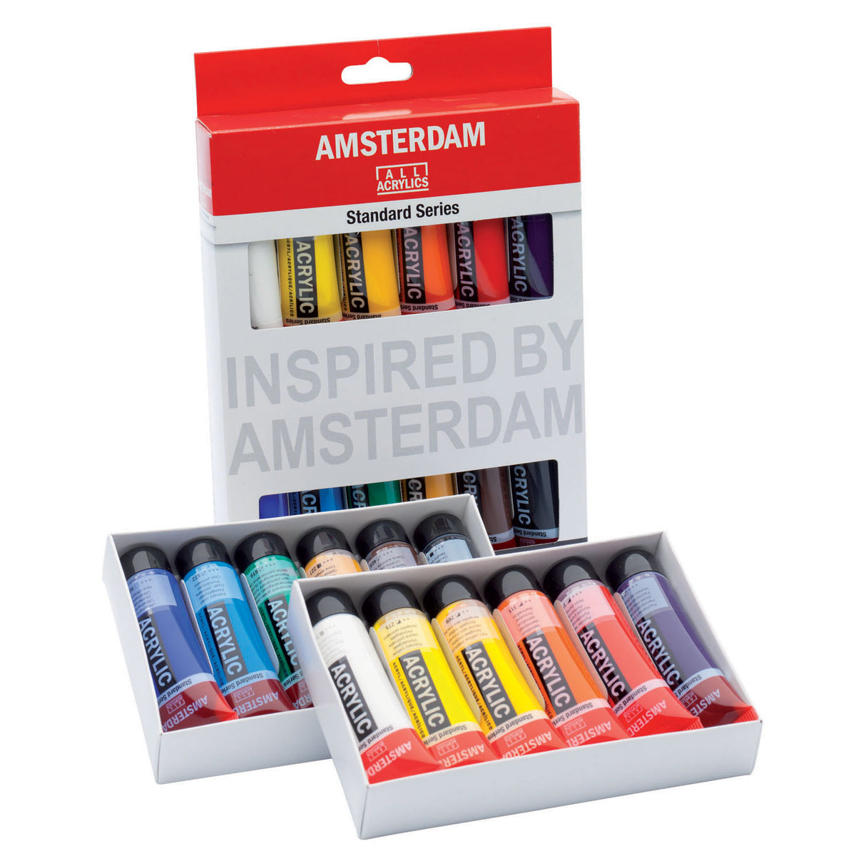 Talens Amsterdam Acrylic Paint Standard Set, 12dlg.