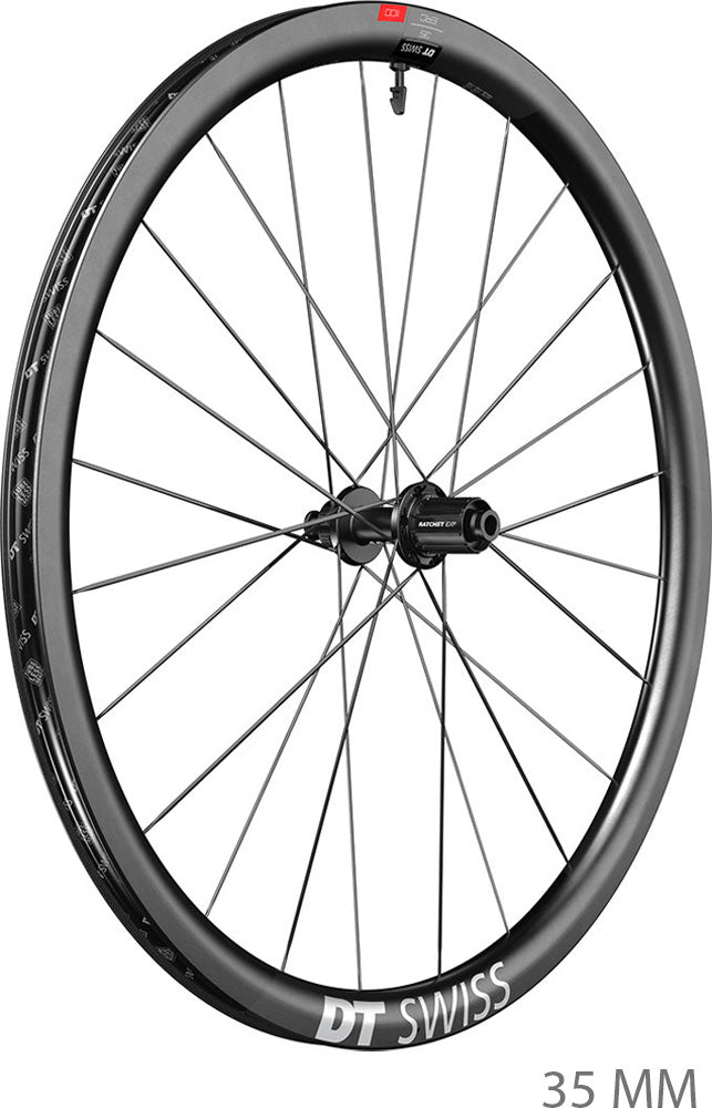 Dt swiss erc 1100 dicut® db carbon rear wheel | 45 mm