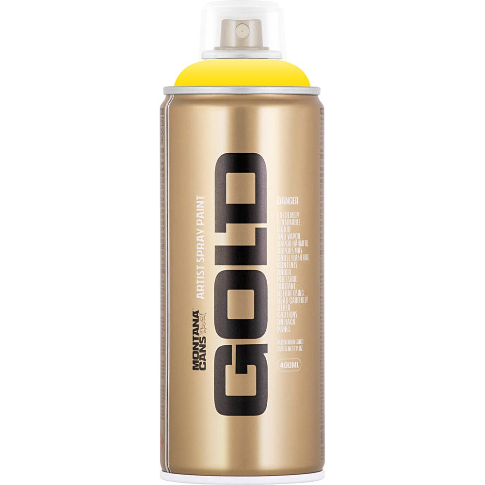 Montana spray paint, yellow, 400 ml 1 box