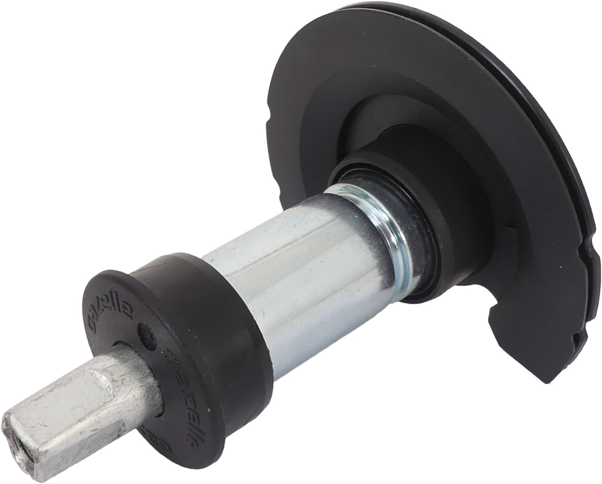 Dolny wspornik 128 x 30 mm srebrny czarny