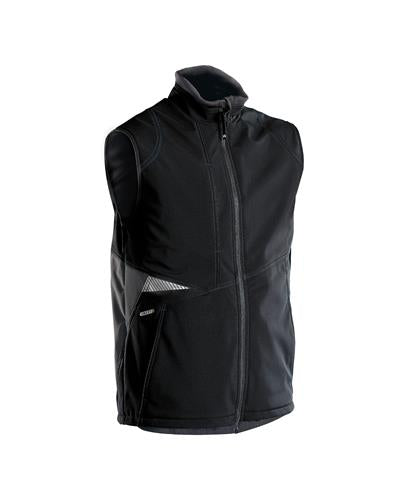 Dassy bodywarmer fusion zwart grijs l