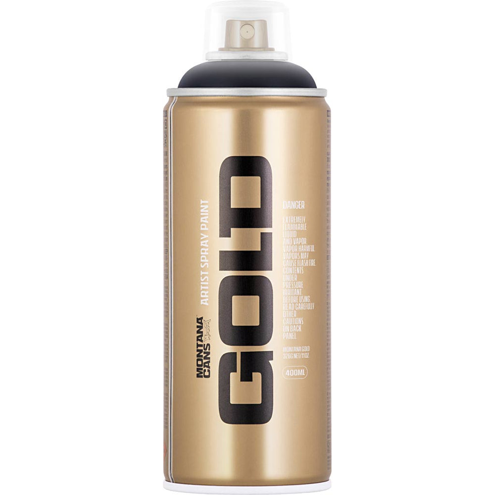 Montana spray paint, black, 400 ml 1 box