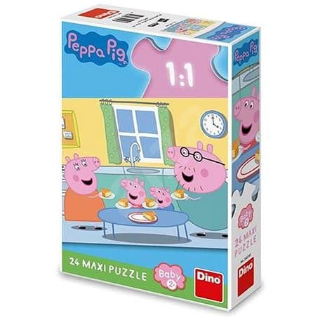 Dinotoys Dino Puzzle - Peppa Pig Floor Puzzle - 24 pièces maxi