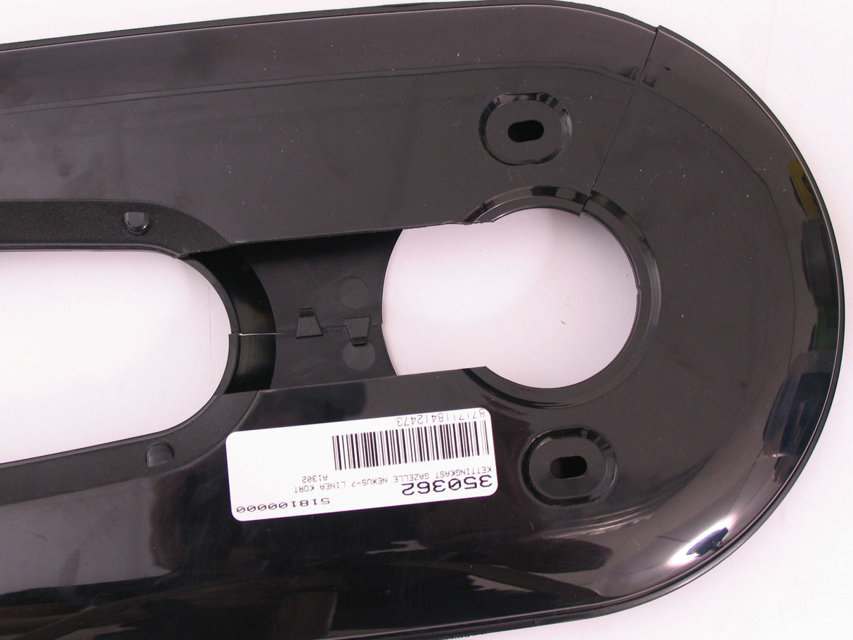 Gazelle chránič reťaze linea short - lesklá čierna