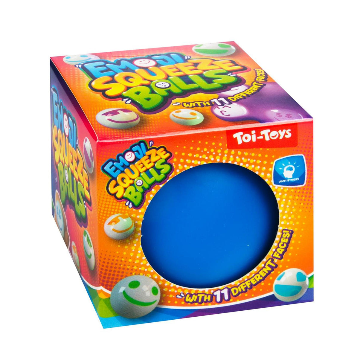 Toi-toys toi toys knijpbal emoji 6cm