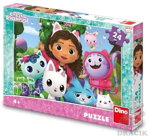 Дино пъзел Dinotoys - Dreamworks gabby's dollhouse - 24 части