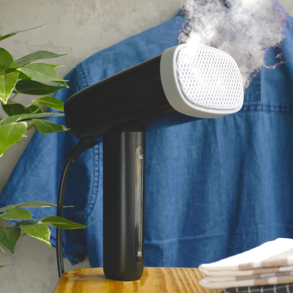 Livoo -Kleidungsdampfer kompakt 800 W schwarz und weiß