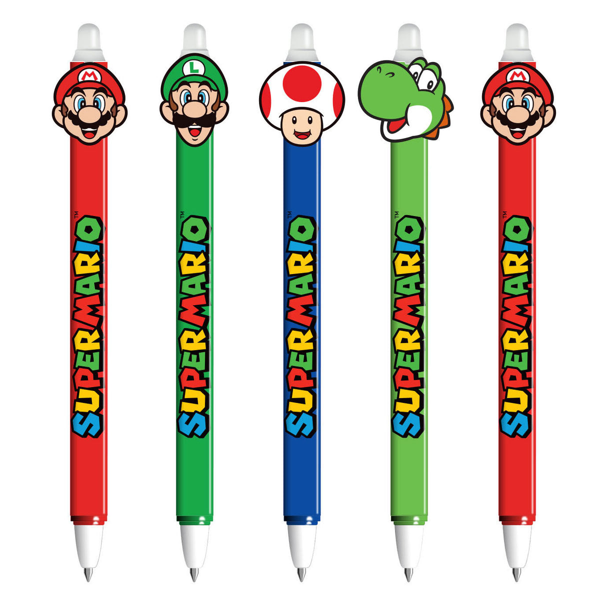 Super mario uitwisbare gelpennen