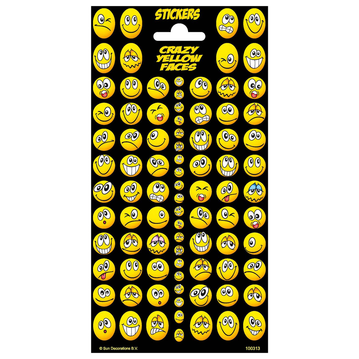 Totum sticker sheet twinkle - funny faces