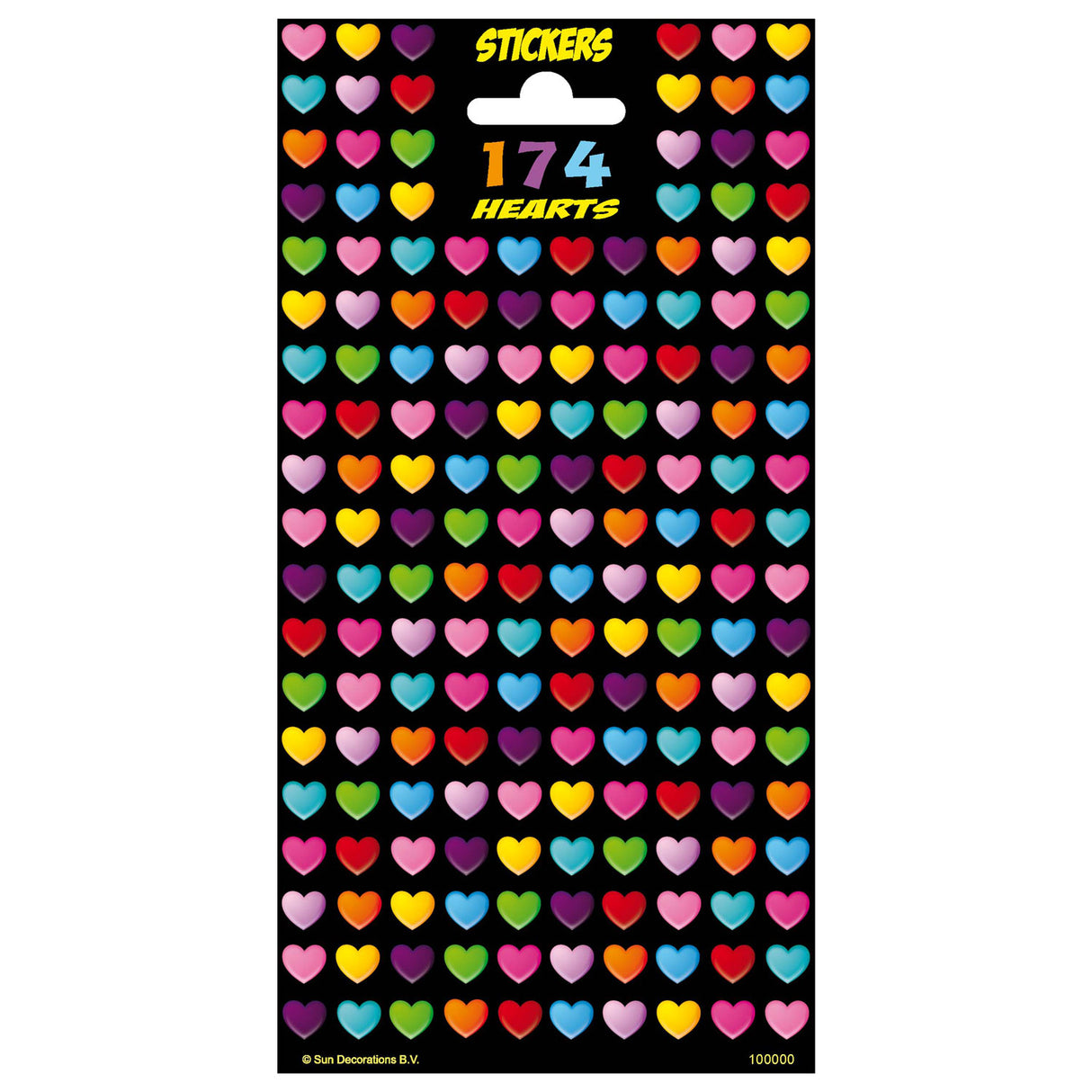 Totum Stickervel Twinkle - Hartjes