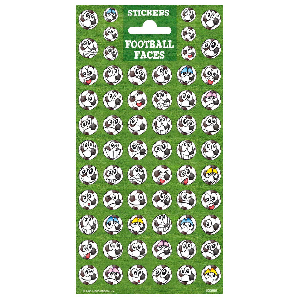 Totum Stickervel Twinkle - Football Faces