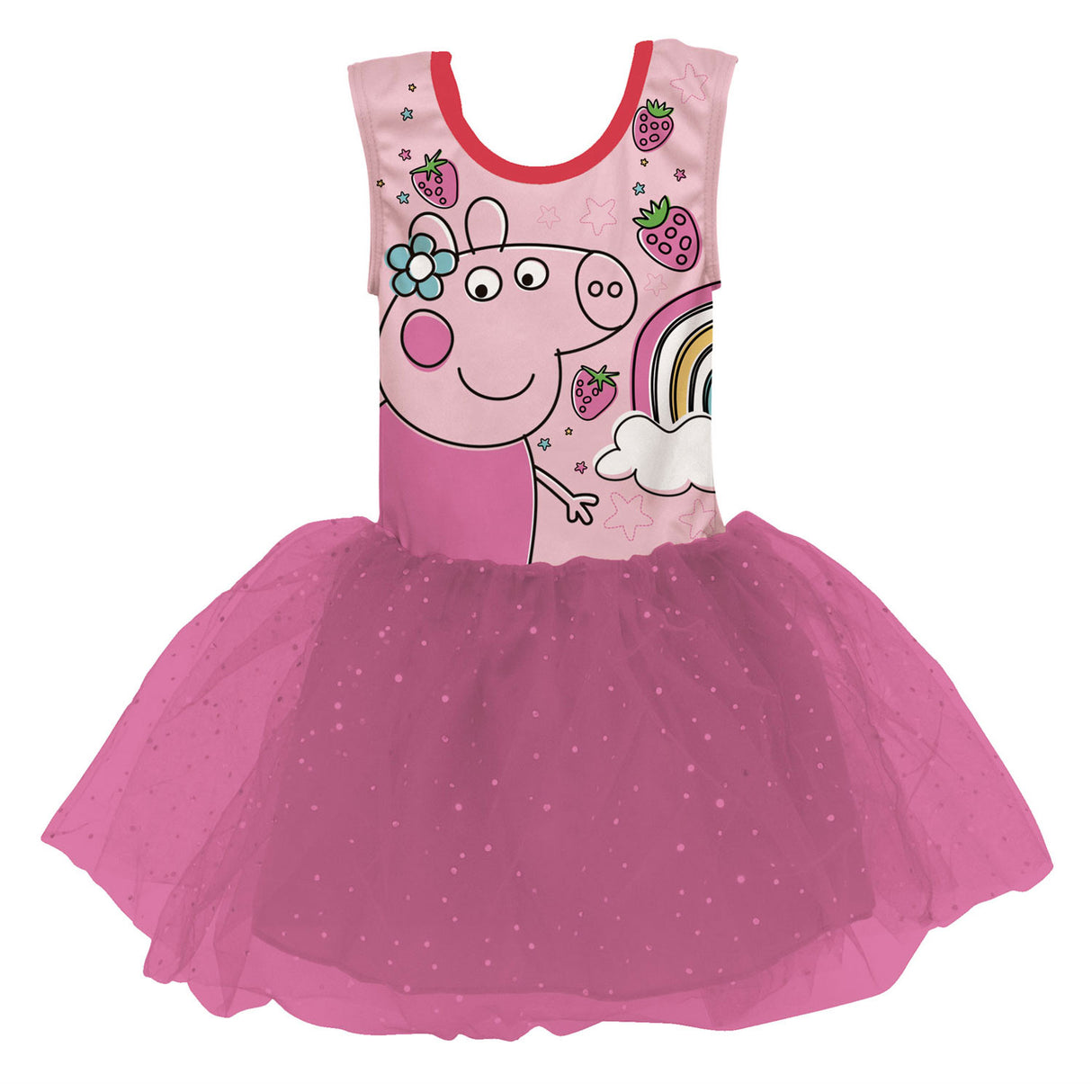 Peppa Pig Ballet de vestuario para niños Tutu Peppa Pig