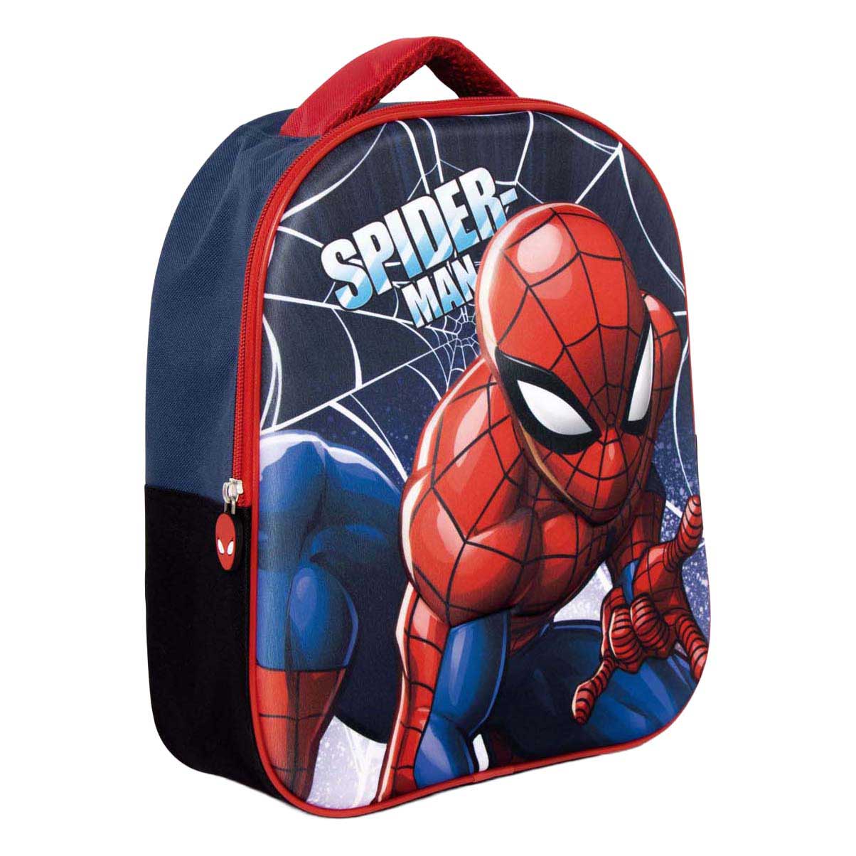 3d backpack spiderman